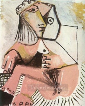 パブロ・ピカソ Painting - 裸の座席 3 1971 キュビズム パブロ・ピカソ